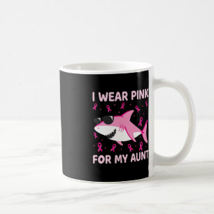 Hai ich trage Rosa für meine Tante Brustkrebs Kind Kaffeetasse