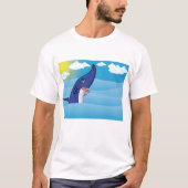 Hai im Ozean T-Shirt (Vorderseite)