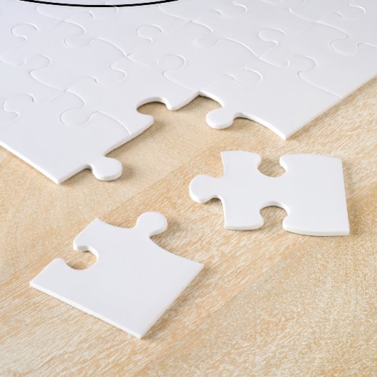 Hai im Poker mit Poker-Karten Puzzle (Seite)