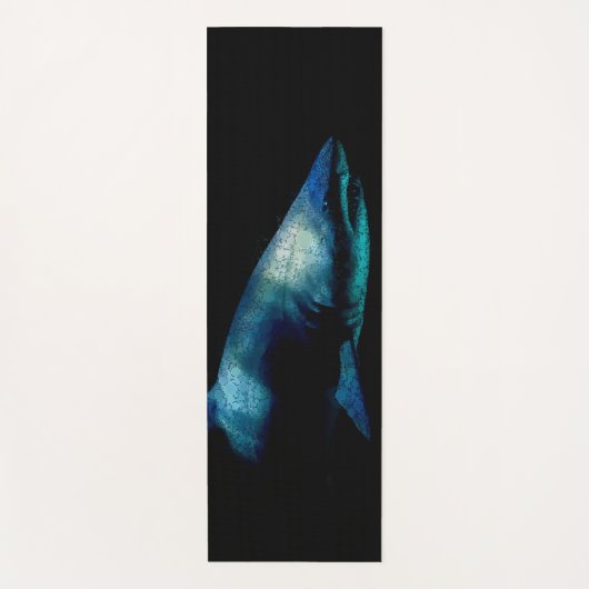 Hai im Schatten Yogamatte (Vorderseite)