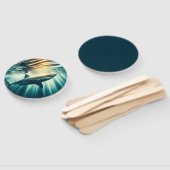 Hai in der Tiefsee und Sonnenlicht Fächer (Non-assembled)