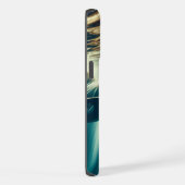 Hai in der Tiefsee und Sonnenlicht iPhone Hülle (Rechte Seite)