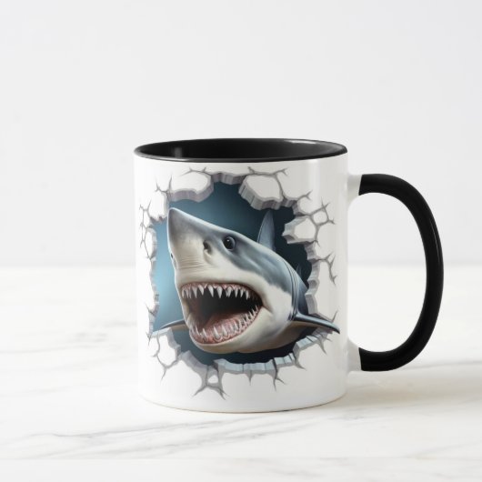 Hai in einer Mauer Tasse (Rechts)