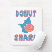 Hai isst einen Donut Mousepad (Mit Mouse)