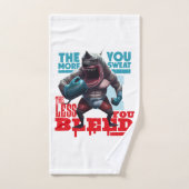 Hai-Kämpfer-Anführungshandtuch Handtuch (Handtuch)