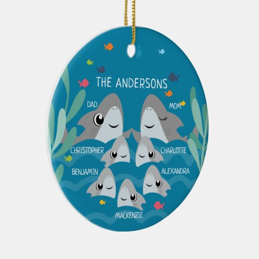 Hai Keramik Ornament (Rechts)