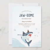 Hai-Kiefer-Einladung Einladung (Vorderseite)