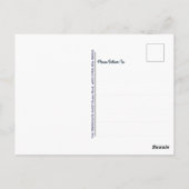 Hai-Kindergeburtstag Postkarte (Rückseite)