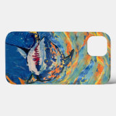 Hai "Kunst von Kindern" Case-Mate iPhone Hülle (Rückseite (Horizontal))
