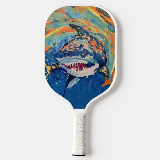 Hai "Kunst von Kindern" Pickleball Schläger (Rückseite)