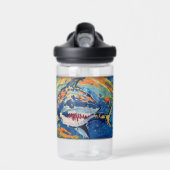 Hai "Kunst von Kindern" Trinkflasche (Vorne)