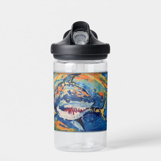 Hai "Kunst von Kindern" Trinkflasche (Vorne)