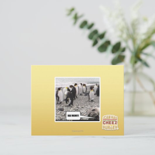 HAI MAMA!!! POSTKARTE (Stehend Vorderseite)