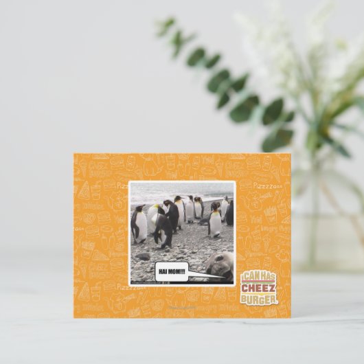 HAI MAMA!!! POSTKARTE (Stehend Vorderseite)