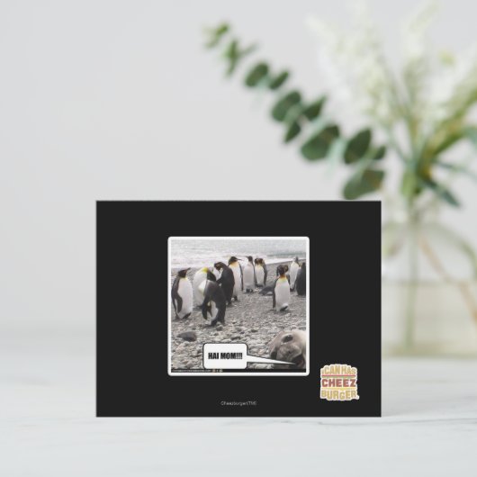 HAI MAMA!!! POSTKARTE (Stehend Vorderseite)