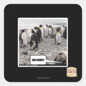 HAI MAMA!!! QUADRATISCHER AUFKLEBER (Vorderseite)