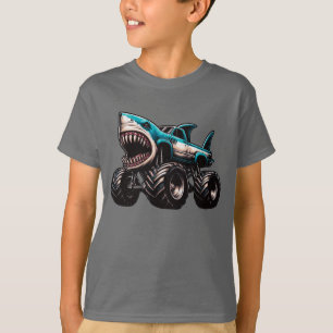 Hai-Monster-Lkw T-Shirt