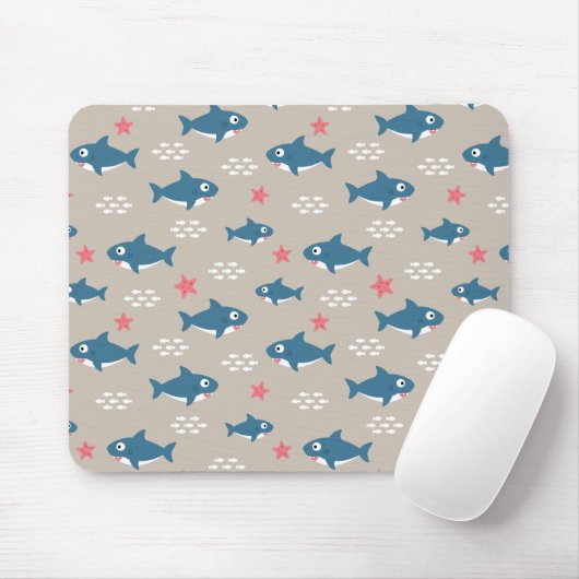 Hai Mousepad (Mit Mouse)