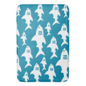 Hai-Muster Badematte (Vorderseite Vertikal)