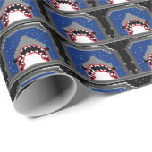 Hai-o-naut Geschenkpapier (Rolleneckpunkt)