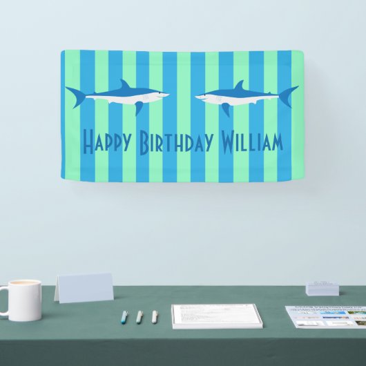 Hai-Party-Banner Banner (Messe)