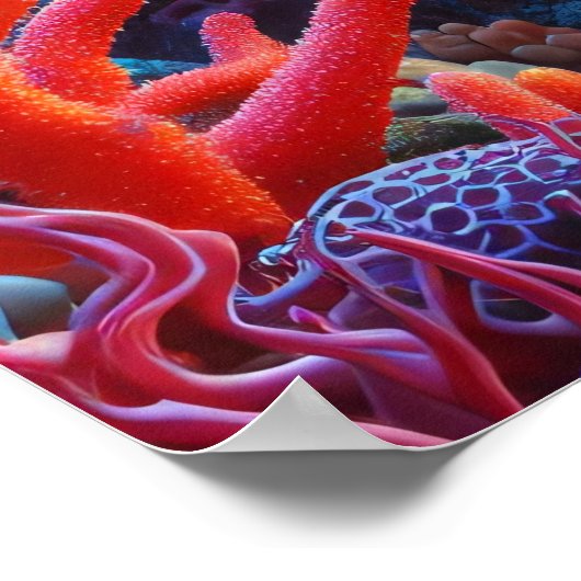 Hai-Poster Poster (Ecke)