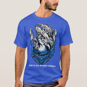 Hai-Redewendungen lustig, wo ist mein blutiger Din T-Shirt
