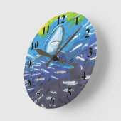 Hai Runde Wanduhr (Winkel)