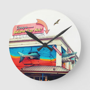 Hai runde wanduhr