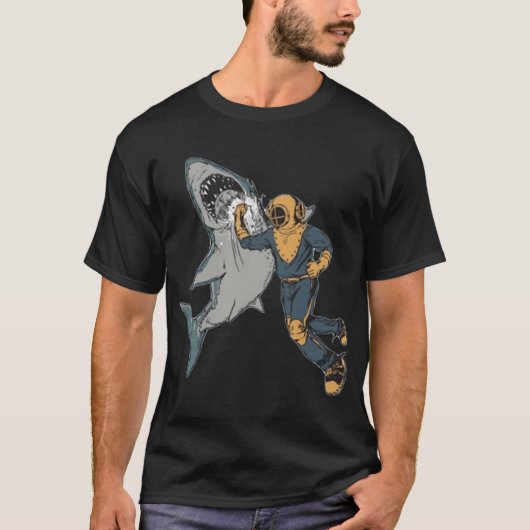 Hai-Schlag Mädchen Junge T-Shirt (Vorderseite)