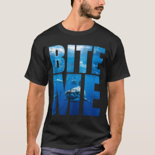 Hai-Shirt mit Hai-Biss für Hai-Fans, Woche der Sen T-Shirt