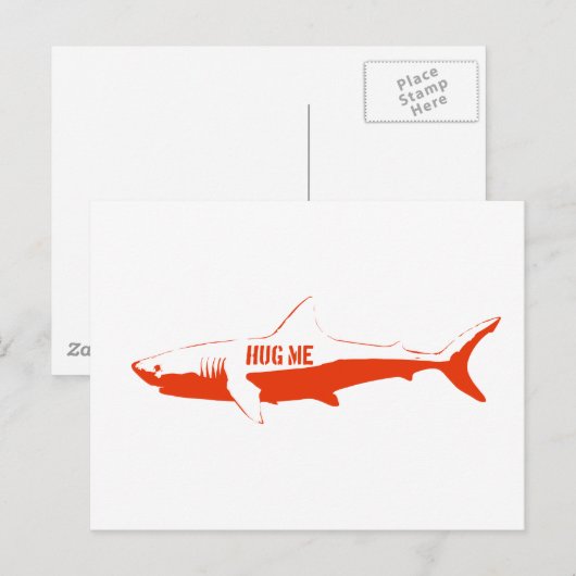 Hai, so umarme mich! postkarte (Vorne/Hinten)