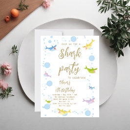 Hai Sommer Party Splash Birthday Bash Einladung