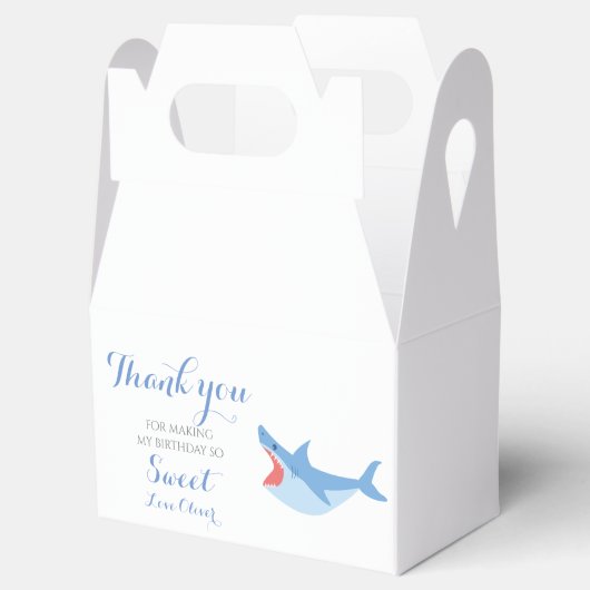 Hai Sommer Party Splash Birthday Bash Geschenkschachtel (Geöffnet)