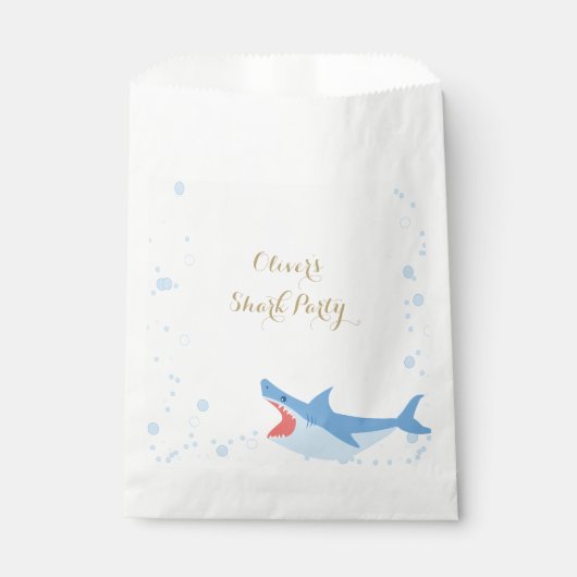 Hai Sommer Party Splash Birthday Bash Geschenktütchen (Vorderseite)