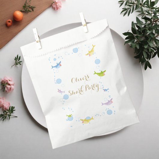 Hai Sommer Party Splash Birthday Bash Geschenktütchen