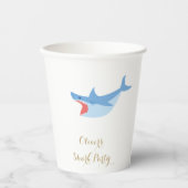 Hai Sommer Party Splash Birthday Bash Pappbecher (Vorderseite)