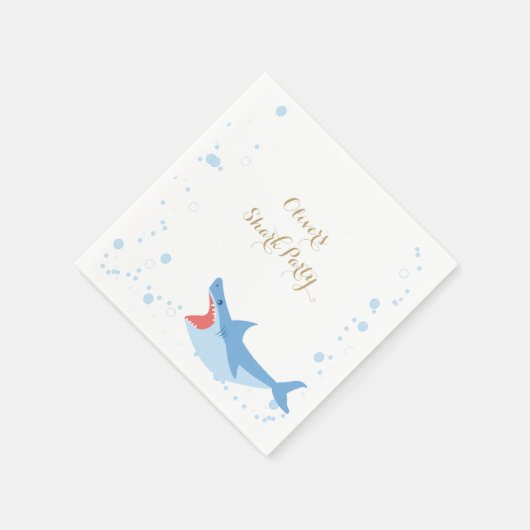 Hai Sommer Party Splash Birthday Bash Serviette (Ecke)