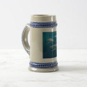 Hai Stein Bierglas (Vorderseite Links)