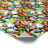 HAI-STEREOGRAMM 40x30cm, halbmatt, ohne Rahmen Poster (Ecke)