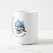 Hai-Tasse Kaffeetasse (Vorderseite Links)