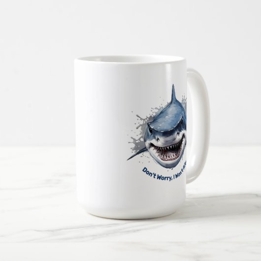 Hai-Tasse Kaffeetasse (VorderseiteRechts)