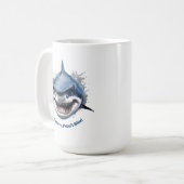 Hai-Tasse Kaffeetasse (Vorderseite Links)