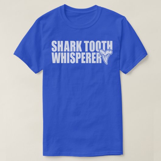 Hai Teeth Whisperer Paläontologe Fossilized Sh T-Shirt (Design vorne)