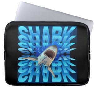 Hai-Text-Effekt-Typografie Laptopschutzhülle