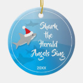 Hai The Herald Angels Sing Keramik Ornament (Vorne)