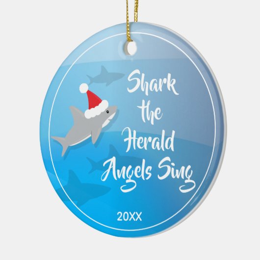 Hai The Herald Angels Sing Keramik Ornament (Links)