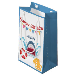 Hai Thema Happy Geburtstag Kleine Geschenktasche f Geschenktüte