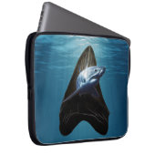 Hai-Tooth-Ozean Laptopschutzhülle (Vorne Rechts)