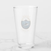 Hai und Fischer Glas (Rückseite)